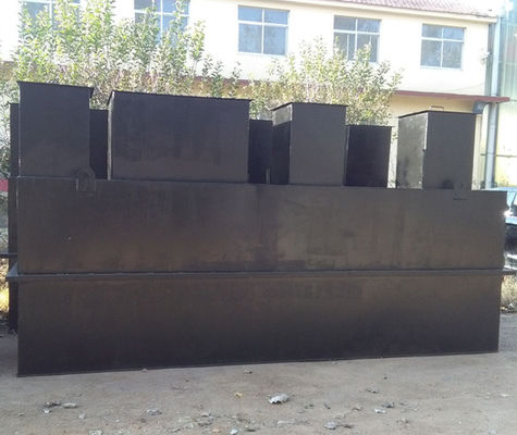 De ondergrondse Installatie van de Pakketbehandeling van afvalwater voor School verwijdert BOD5 COD NH3N