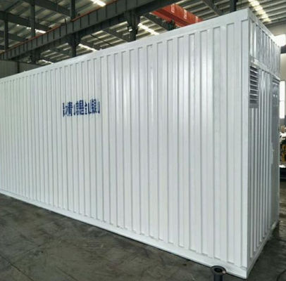 Containerized van het de Rioleringshotel van MBBR MBR de Waterzuiveringsinstallatiesysteem 380 Volt